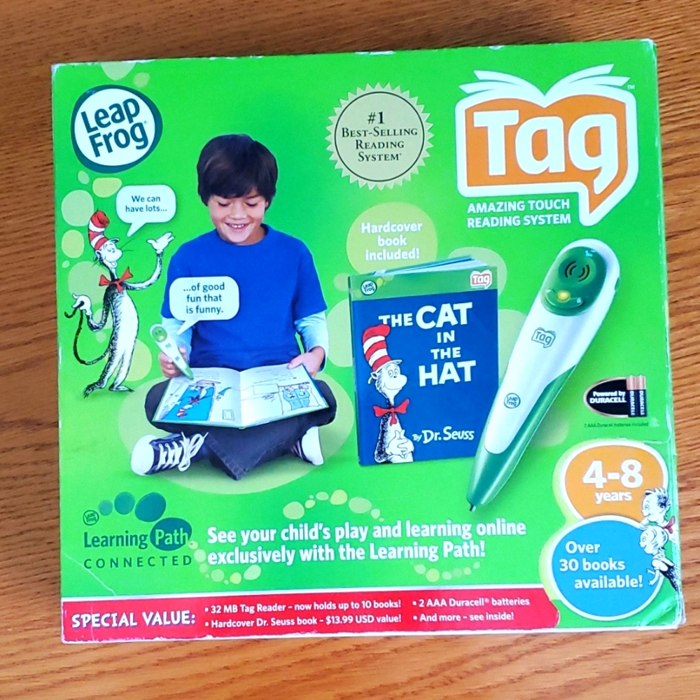 Leap Frog Tag Reading System